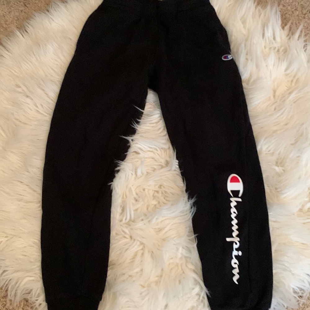 Black Champion Sweatpants